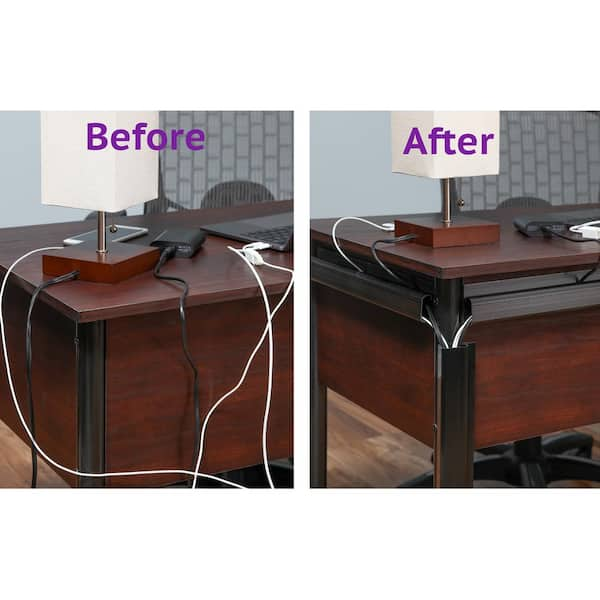 How To Organise Cables, Cords & Wires Under Desks - Desky USA