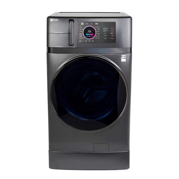 Profile 4.8 cu. ft. Smart UltraFast Electric Washer & Dryer Combo in Carbon Graphite with Ventless Heat Pump Technology
