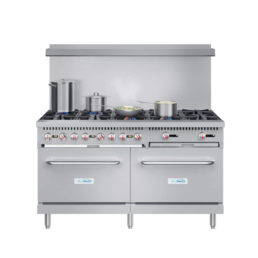 60 in. Commercial 10 Burner Liquid Propane Range