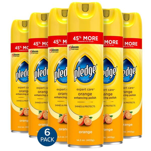 The Original Bee’s Wax Old World Formula Furniture Polish – 6 Pack, 17 Fl Oz Each, Lemon Scent, Made In USA