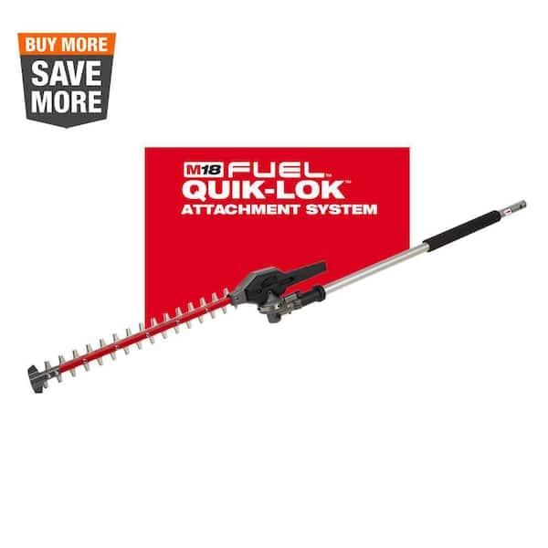 Milwaukee M18 FUEL Hedge Trimmer Attachment for Milwaukee QUIK-LOK Attachment System