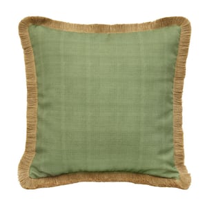 Tropicana Butterfly Outdoor Pillow Throw Pillow in Sage 20 x 20 - Includes 1-Throw Pillow