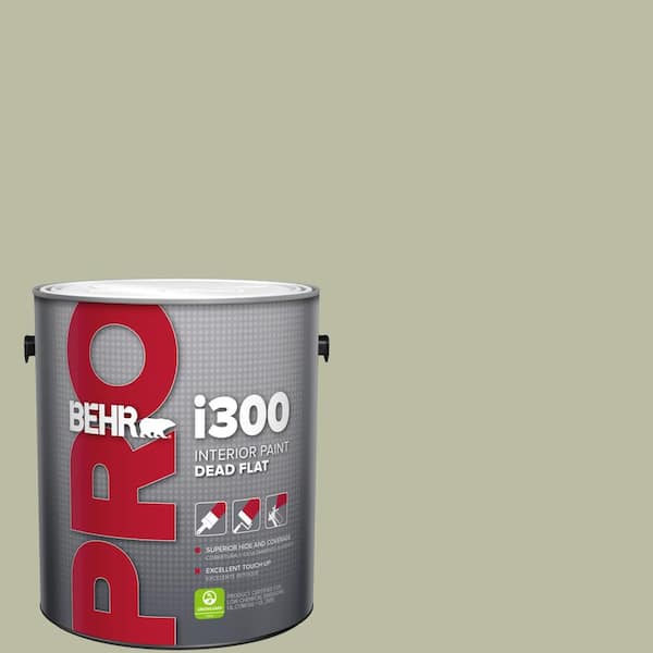 1 gal. #400F-4 Restful Dead Flat Interior Paint