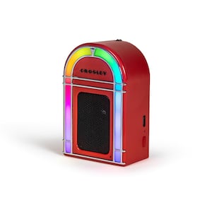 Mini Jukebox Portable Bluetooth Speaker in Red