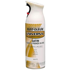 12 oz. All Surface Satin White Spray Paint and Primer in One (6-Pack)