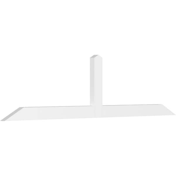 Ekena Millwork Portland 84 in. W x 21 in. H x 2 in. D Signature Polyurethane Bracket