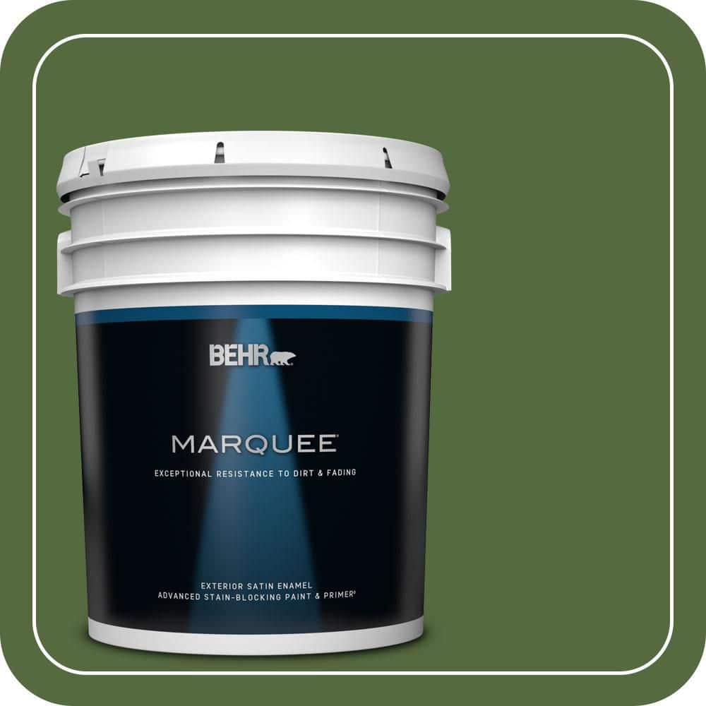 5 gal. #410D-7 Mountain Forest Satin Enamel Exterior Paint & Primer product image for price tracking