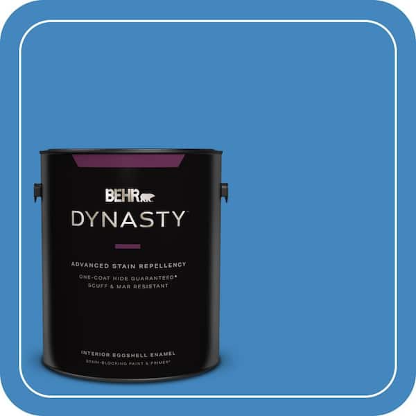 BEHR DYNASTY 1 gal. #560B-6 Warm Spring Eggshell Enamel Interior Stain-Blocking Paint & Primer