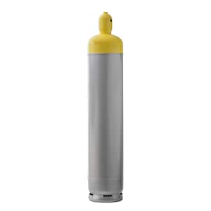 123 lbs. 400 PSI Large Refrigerant Recovery Reclaim Cylinder Tank