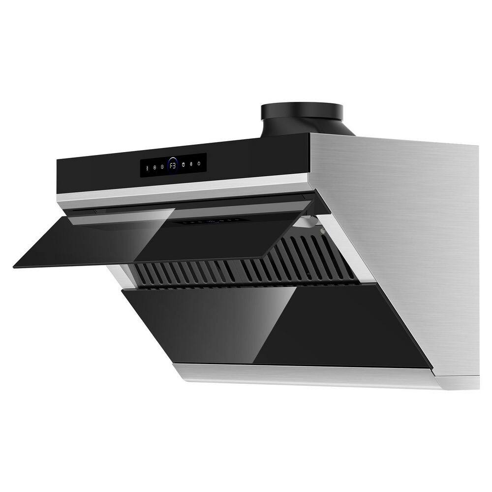 30 in. 600 CFM Convertible Ductless Under Cabinet Range Hood With 3 Speed Exhaust Fan and 2 LED Lights, Stainless Steel price history on PriceWatchPro