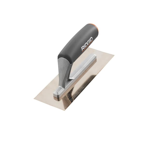 RIDGID 8 in. x 3 in. Stainless Steel Midget Trowel