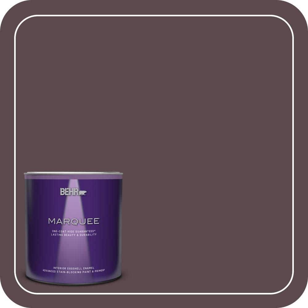 1 qt. #100F-7 Deep Aubergine Eggshell Enamel Interior Paint & Primer price history on PriceWatchPro