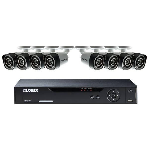 Lorex 16-Channel 720p HD Surveillance System with 2TB HDD and 8 x 720p HD Bullet Cameras