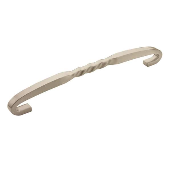 Amerock Inspirations 12 in (305 mm) Center-to-Center Satin Nickel Cabinet Appliance Pull