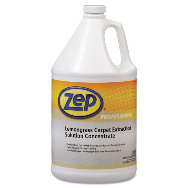ZEP PROFESSIONAL Extraction Carpet Cleaner, Lemongrass, 1 Gal. Bottle (4-Carton)