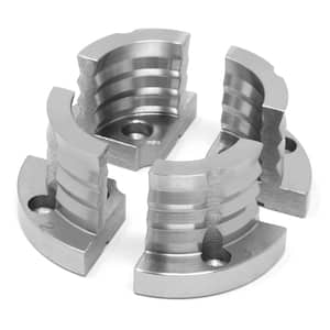 1.25 in. Double-Grooved Lathe Chuck Jaws