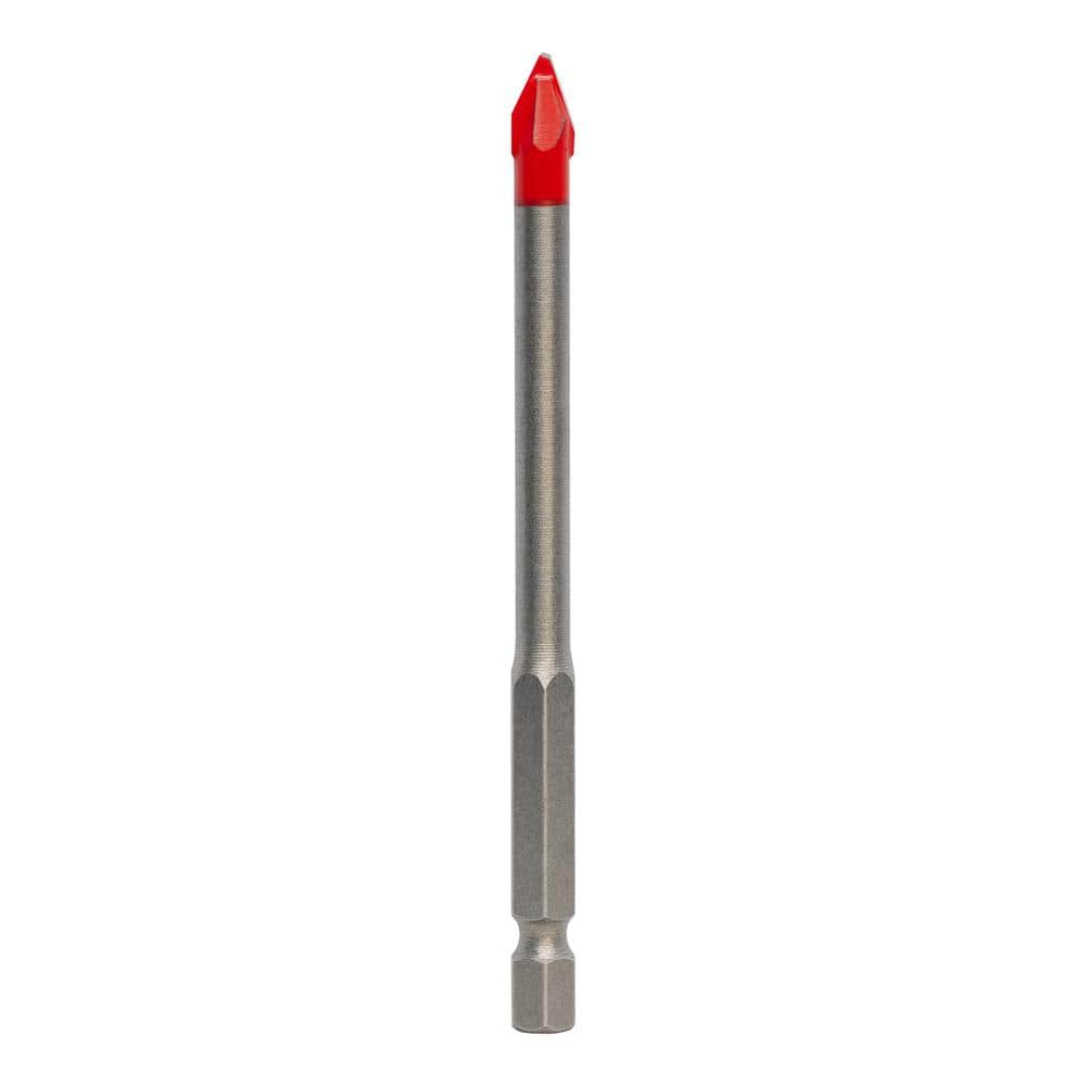 DIABLO 1/4 in. Hard Tile And Stone Carbide Tipped Drill Bit
