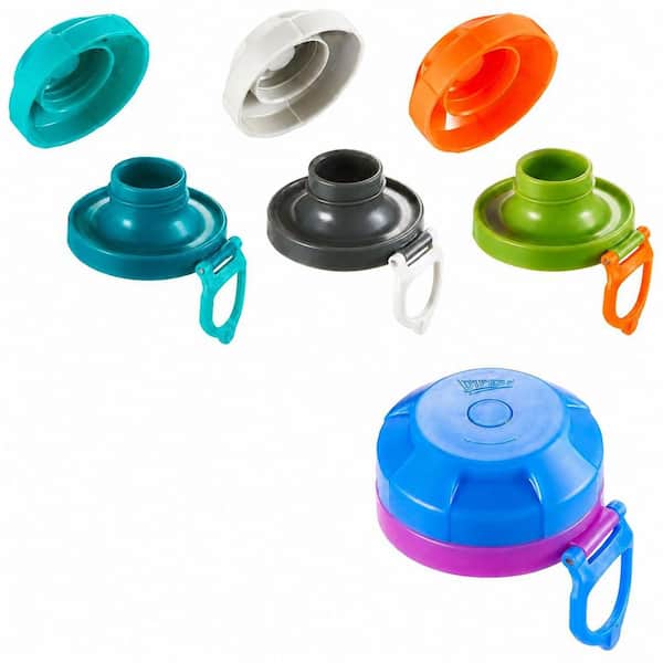 4-Pack Magnetic Soda Can Lids, Reusable Airtight Can Covers, BPA-Free Polypropylene, Assorted Colors