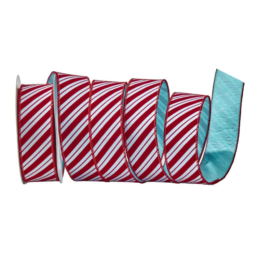 "2""X10Y Velvet With Felt Peppermint Ribbon" price history on PriceWatchPro