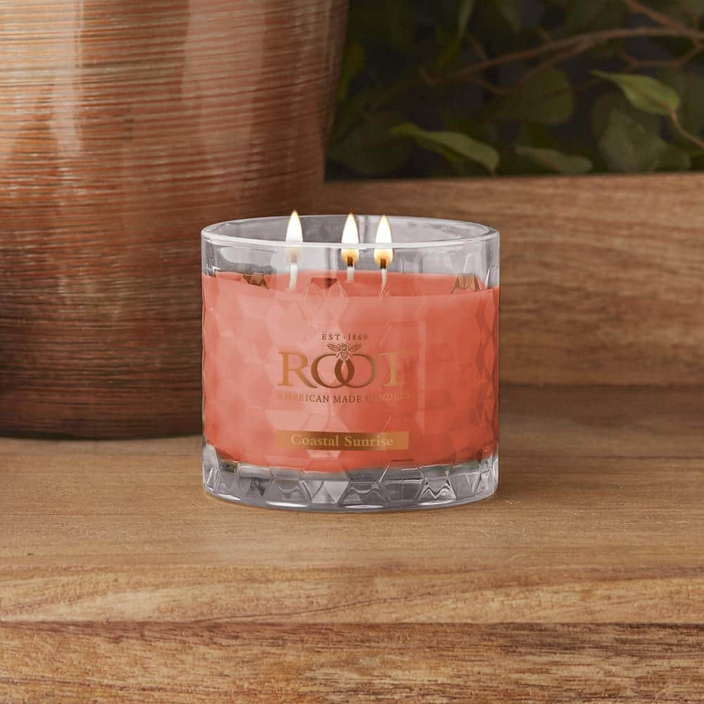 ROOT CANDLES 3 Wick Honeycomb Coastal Sunrise Scented Jar Candle