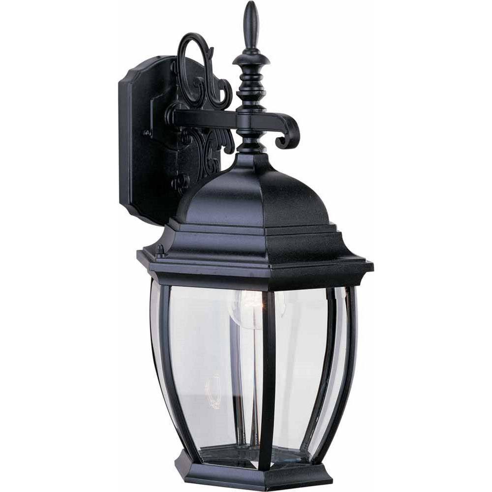 1-Light Black Outdoor Wall Sconce price history on PriceWatchPro