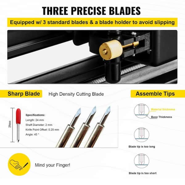 SKYSHALO 34 in. Vinyl Cutter Bundle, Manual Printer, LCD Plotter