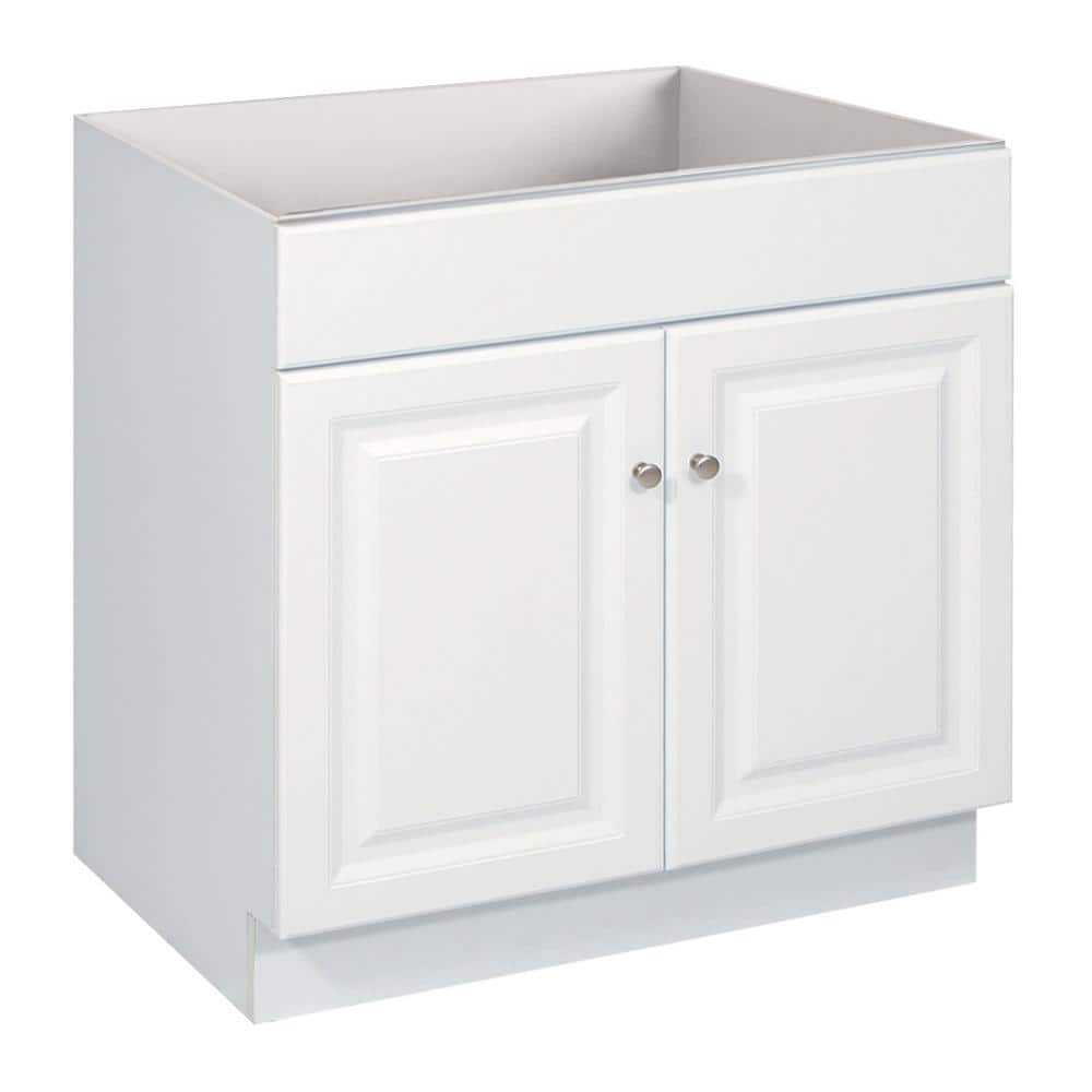 Design House Wyndham 30 in. 2-Door Bath Vanity Cabinet Only in White ...