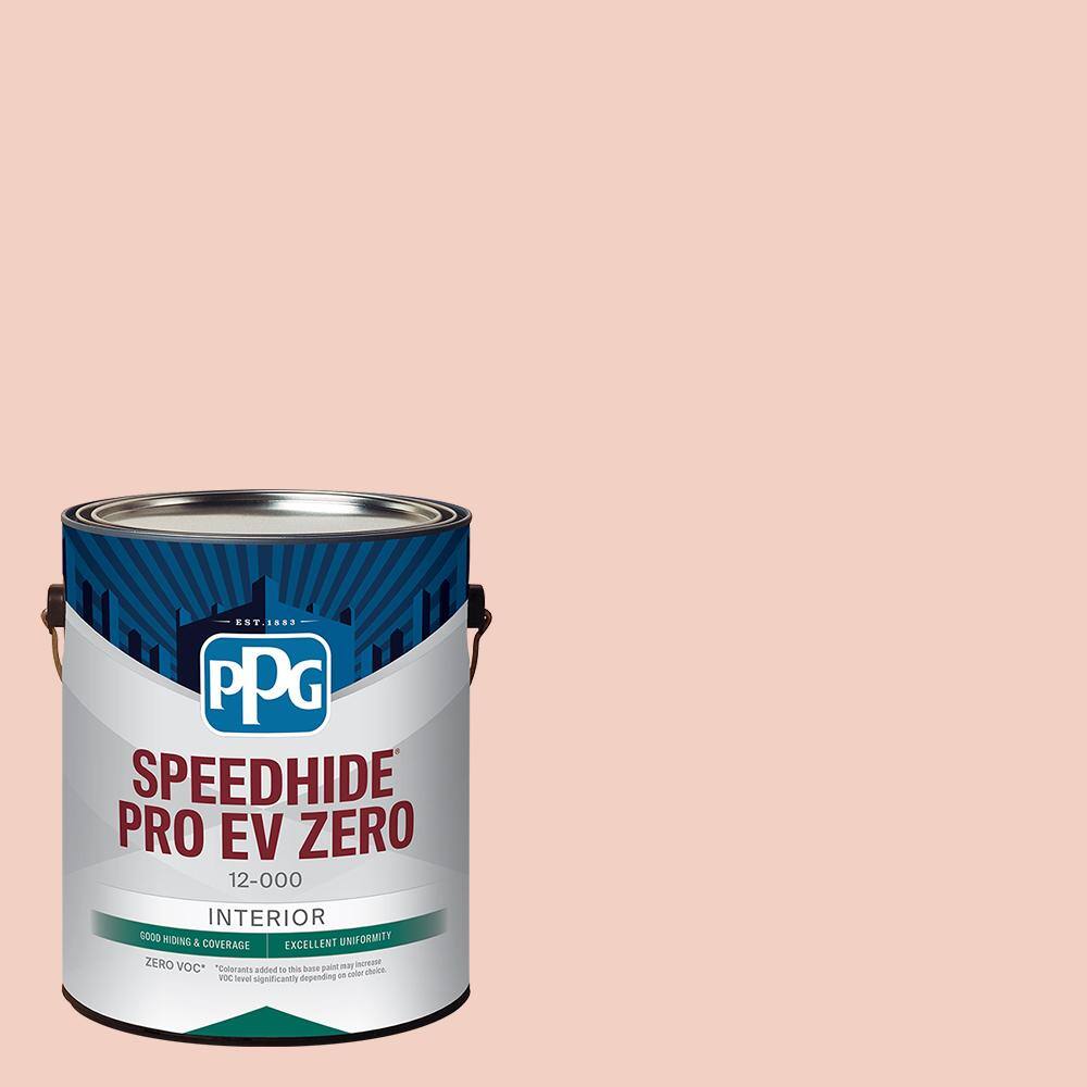 Speedhide Pro EV Zero 1 gal. PPG1063-3 Pale Coral Eggshell Interior Paint product image for price tracking
