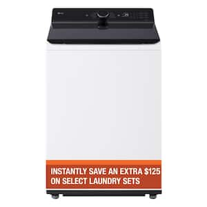 5.5 cu. ft. SMART Top Load Washer in Alpine White with Impeller, Easy Unload and TurboWash3D Technology