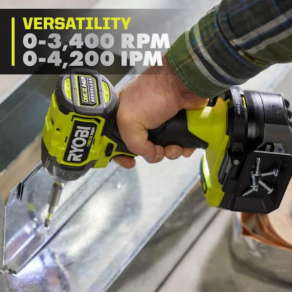 RYOBI ONE+ HP 18V Brushless Cordless 4-Mode Impact Driver (Tool