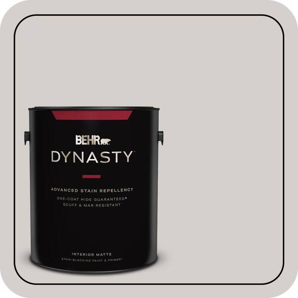 BEHR DYNASTY 1 Gal. #N140-1A Soft Lilac Matte Interior Stain-Blocking Paint and Primer