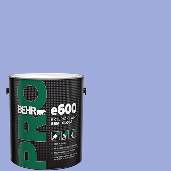 1 gal. #P540-4 Lavender Sky Semi-Gloss Exterior Paint