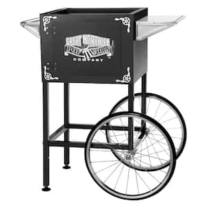 8 oz. Black Replacement Cart / Stand for Lincoln Style Popcorn Machine