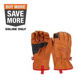 Milwaukee X-Large Goatskin Leather Gloves 48-73-0013 - The Home Depot