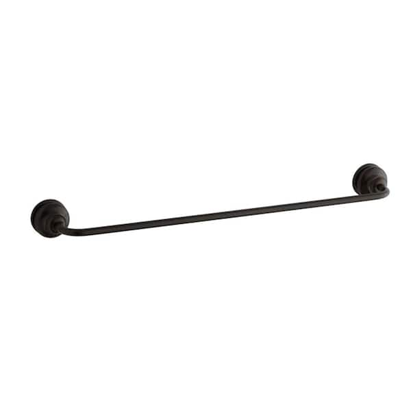 KOHLER Fairfax 24 in. Wall Mounted Towel Bar in Oil-Rubbed Bronze