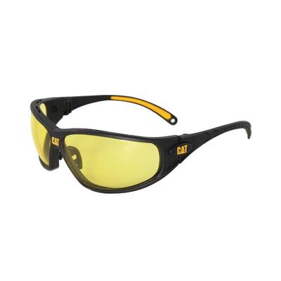 Safety Glasses Tread Yellow Lens with Case