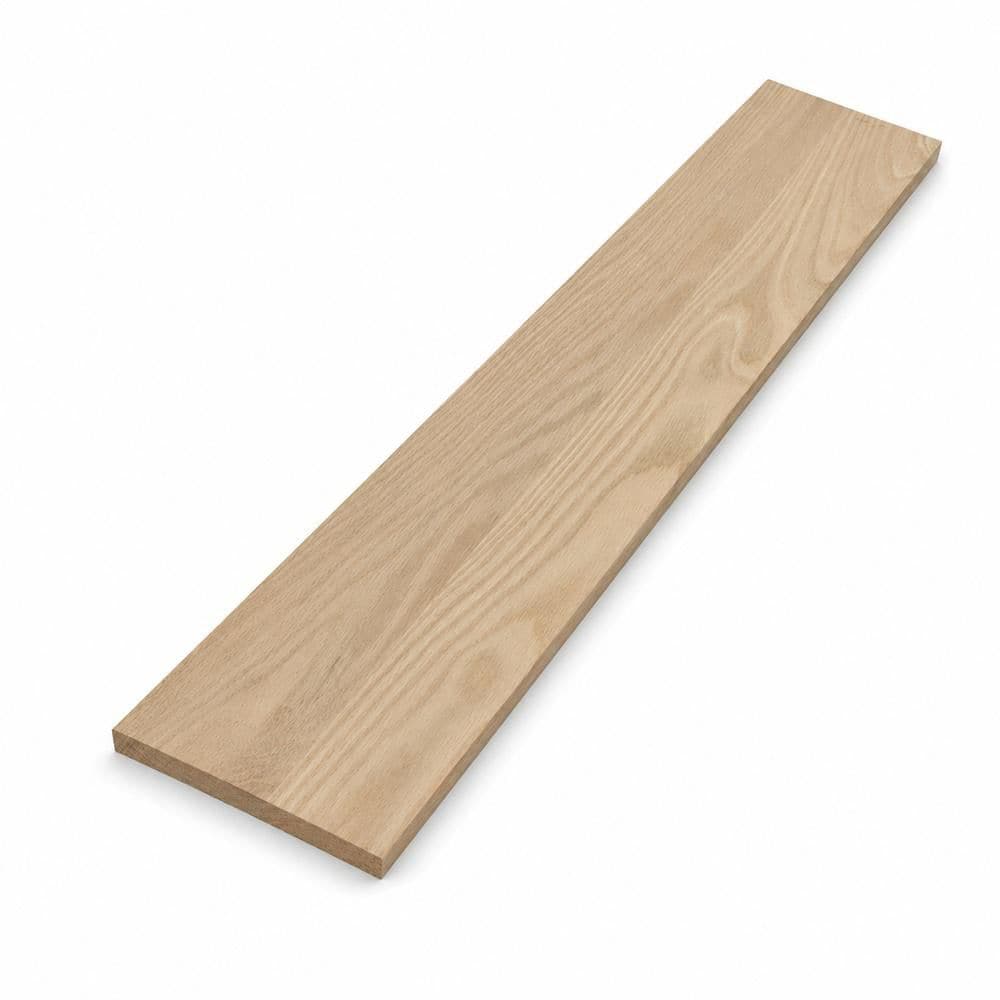 0.75 in x 7.5 in x 36 in. Unfinished Red Oak Riser Hardwood Trim price history on PriceWatchPro