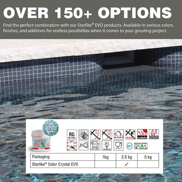 Starlike EVO Epoxy Grout 825 Beige Havana 2.5 kg - 5.5 lbs.