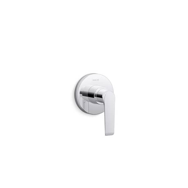 KOHLER Avid 1-Handle Valve Handle Trim Kit in Polished Chrome (Valve Not Included)