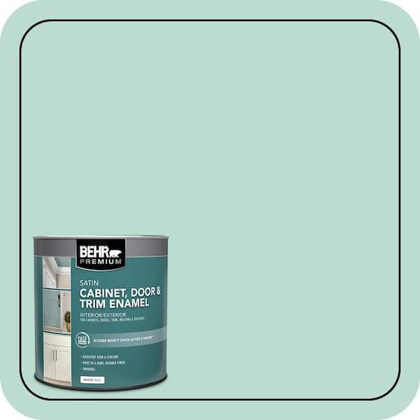 1 qt. #M420-3 Mirador Satin Enamel Interior/Exterior Cabinet, Door & Trim Paint