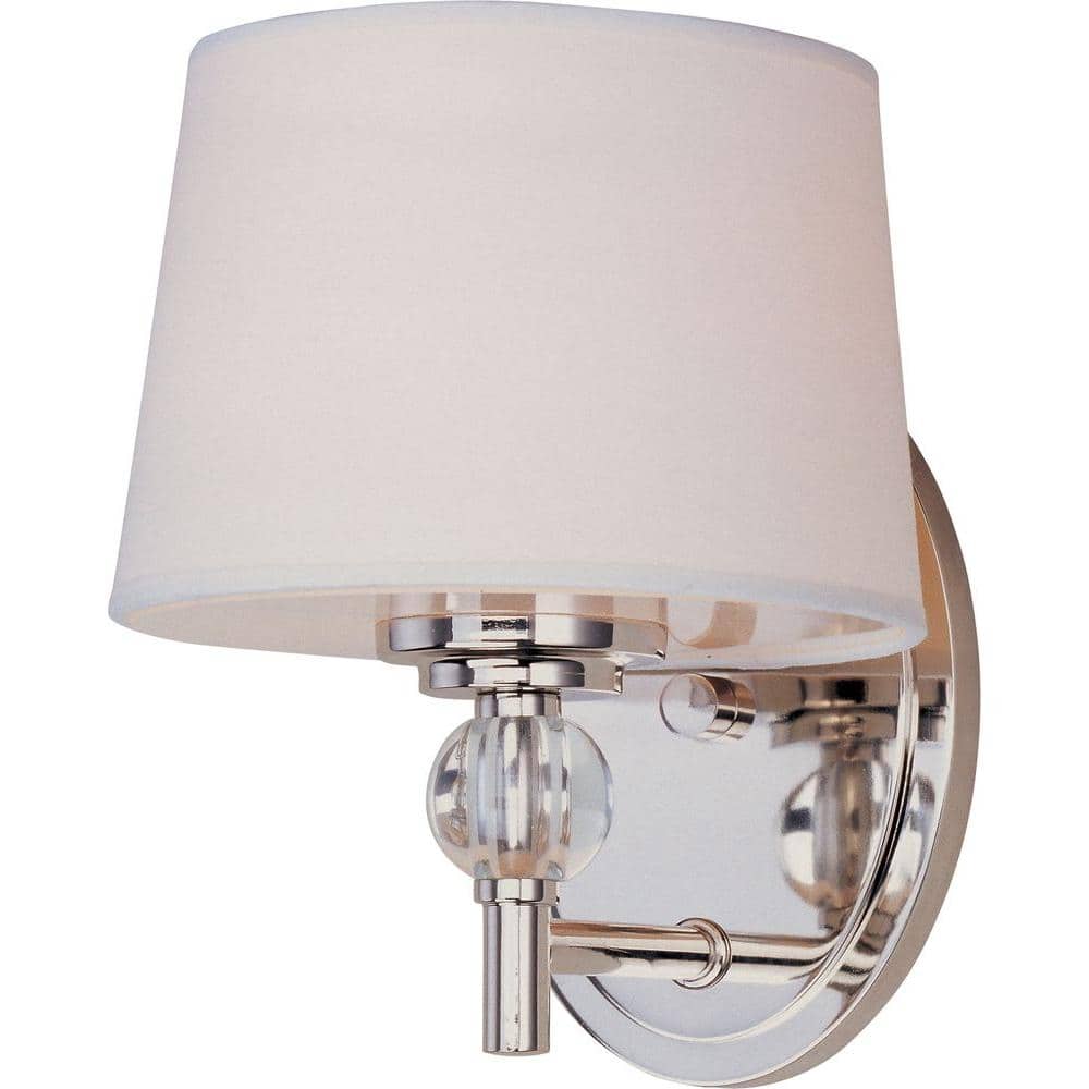 Rondo 1-Light Polished Nickel Sconce price history on PriceWatchPro