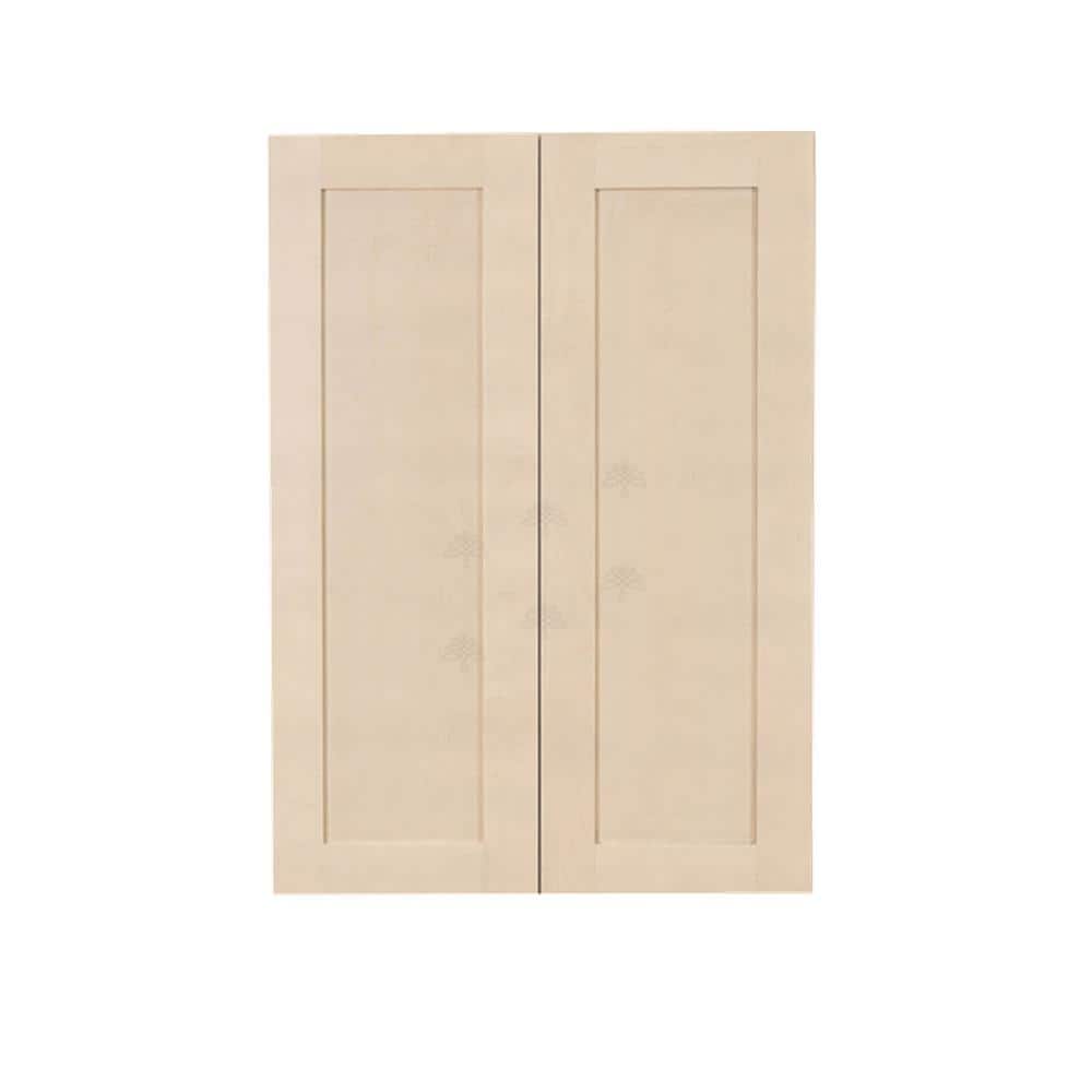 Lancaster Shaker Assembled 27x42x12 in. Wall Cabinet with 2 Doors 3 Shelves in Stone Wash price history on PriceWatchPro