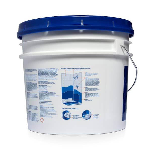 Ames Blue Max 3.5 Gal. Waterproofing Plus Crack Prevention Tile and Floor Membrane Adhesive