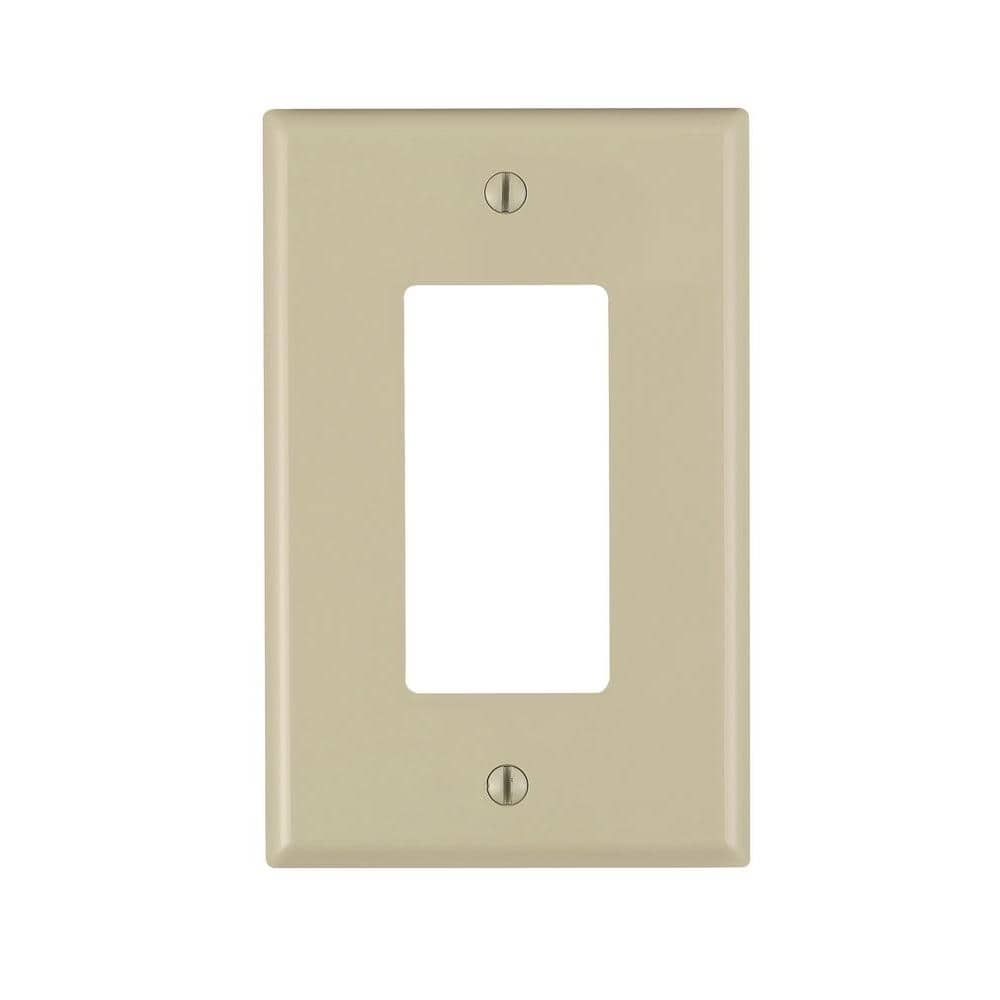 1-Gang Ivory Decora/Rocker Nylon Midway/Midsize Wall Plate (1-Pack) PJ26-I price history on PriceWatchPro