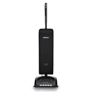 Elevate Control Bagged Corded SaniSeal Filtration Upright Vacuum in Black