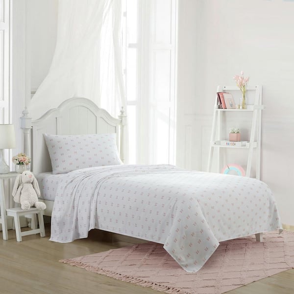 Laura Ashley, Bedding, Laura Ashley Bramble Berry Twin Flat And Fitted  Sheet Set No Pillowcase