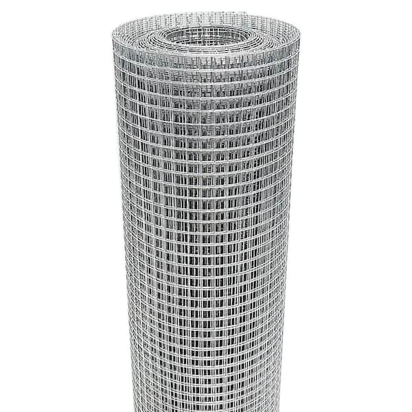 Indoor Outdoor Critter Control Galvanized Wire Mesh Roll for Pest Barrier Chicken Rabbit Snake Fence Handicraft 1-Roll