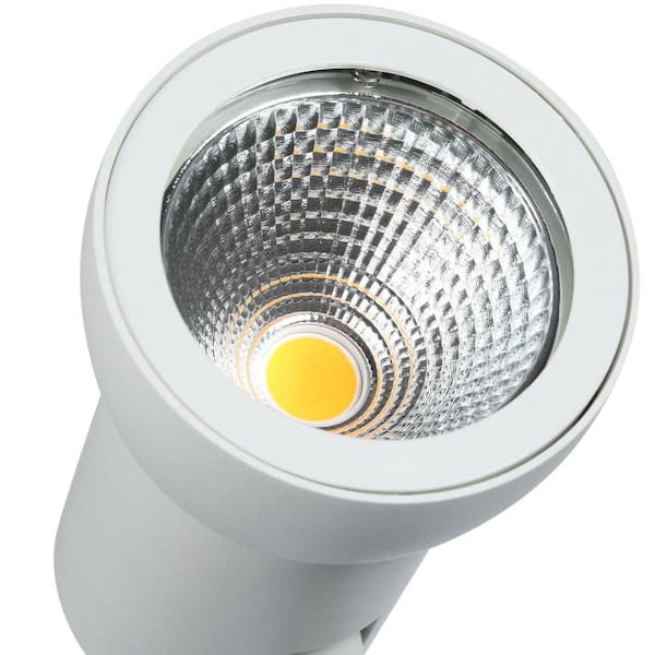 Satco Nuvo 50W Max R20/PAR20 Head Step Cylinder Track Lighting Brushed