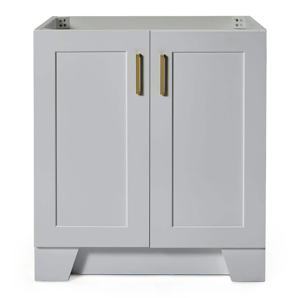 Taylor 30 in. W x 21.5 in. D x 34.5 in. H Freestanding Bath Vanity Cabinet Only in Gray price history on PriceWatchPro
