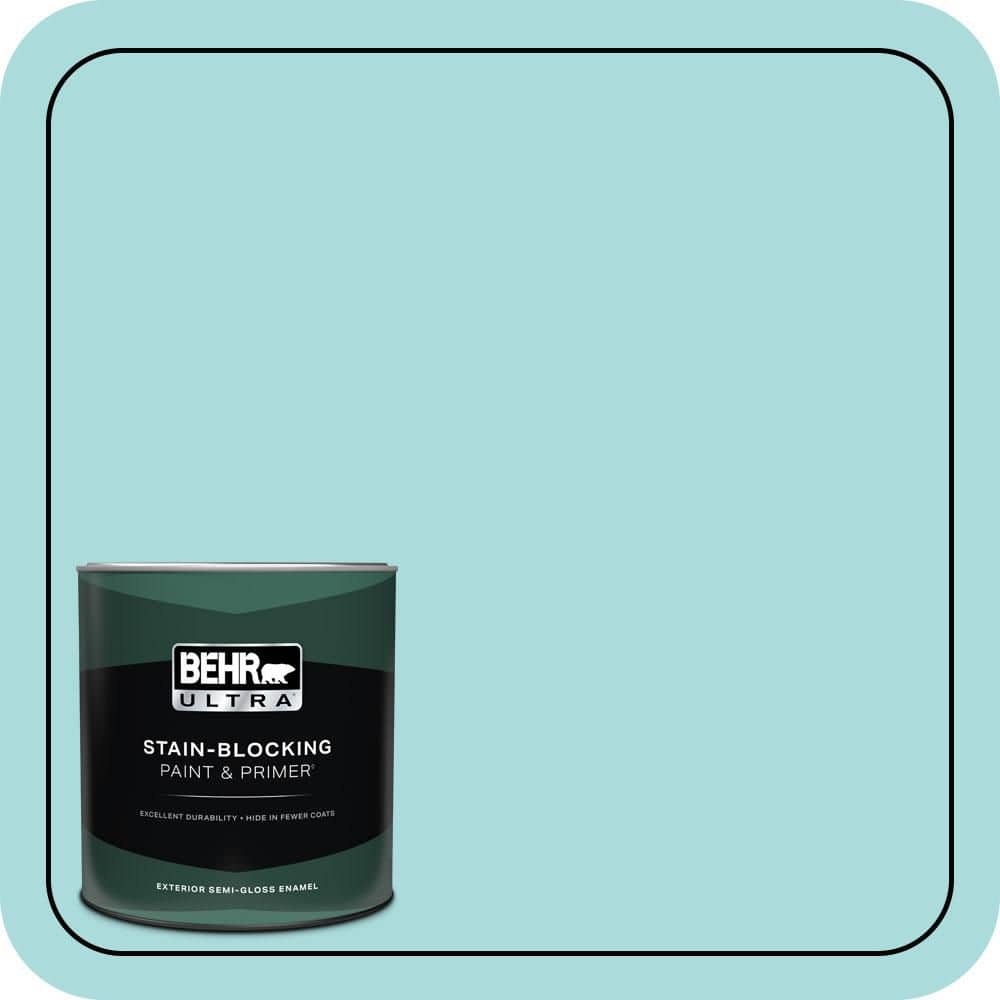 1 qt. #M460-2 Beachside Drive Semi-Gloss Enamel Exterior Paint & Primer price history on PriceWatchPro